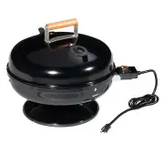 MECO 2120.4.111 Lock 'N Go Electric Grill Black