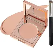 Undereye Corrector Concealer, Colored Clay CC Undereye Corrector, Under Eye Concealer Color Correct-or for Dark Circles Conceal & Brighten & Hydrating, Natural Makeup Look (02#)