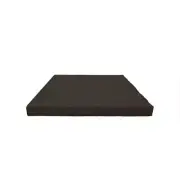 GenStone Faux Stone Side 23"Wx2"Hx23"D Composite Stacked Flat Column Cap IronOre