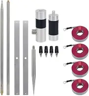 Snblzhef GPTWO-PRO HF Antenna 7-54MHz Portable Shortwave Antenna GP Outdoor Antenna for Amateur Radio Enthusiasts