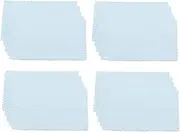 SEWACC Microfiber Jewelry Cleaning Cloth 50pcs for Glasses Watches Quick Easy to Use