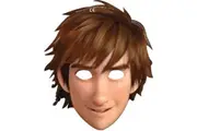 How To Train Your Dragon Hiccup Birthday Party Mask (Pack of 6) (Multicoloured) (One Size)