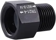 Atelierate 1 Piece T21-4 to W21.8-14 Adapter Converter to CO2 Cylinder Aluminum CO2 Cylinder Adapter for