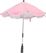Kisangel Detachable Stroller Umbrella Protection Sunshade for Strollers Clip Design Lightweight and Compact Sun Umbrella for Outdoor Use