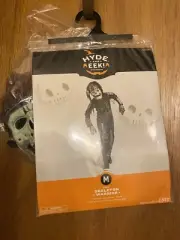 Hyde & Eek Boy’s Skeleton Warrior Size Medium Halloween Costume. Mask Included.