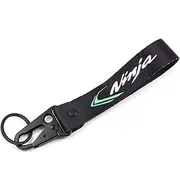 WYJDZSW CNC Side Stand Pad Compatible with Kawasaki Ninja 300 650 1000 ER6F Ninja650 ZX6R ZX10R ZX12R Motorcycle Plate Kickstand Extension Keychain (Color : A Key Chain)