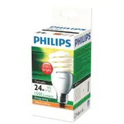 Philips Spiral E27 CFL 1550Lm Warm White 24W Globe