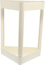 Zerodeko Bathroom Counter Corner Shelf Organizer Sturdy Storage Rack for Toiletries Kitchen Supplies Space-Saving Design for Bathroom Kitchen Counters