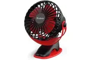 Yoobao 6400mAh Rechargeable Portable USB Low-noise/Noiseless Mini Clip On Fan