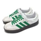 adidas Originals Sambae W White Green Gum Women Casual Platform Shoes IE9105