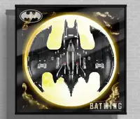 在飛比找露天拍賣優惠-lego76161樂高 蝙蝠俠 蝙蝠翼飛機 專用亞克力展示盒