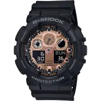 在飛比找Yahoo奇摩購物中心優惠-CASIO 卡西歐G-SHOCK 重機玫瑰金手錶 送禮推薦 