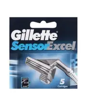 New Gillette Sensor Excel Blades Refill 5 Pack