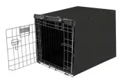 Dog Crate Cover for 42" Large Wire Dogs Cage, Puppy Kennel with Double Door, ...