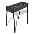 vidaXL BBQ Stand Charcoal Barbecue Square 75 x 28 cm BMG