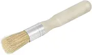 Wooden Handle Small Brush Detail Paint Brush Stencil Bristle Brush Oil Acrylic Art Painting Supplies Safe for Outdoor BBQ