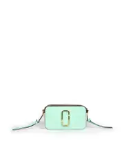 Green Leather The Snapshot Bag