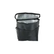 Car Seat Back Organiser Insulated Storage Bag with Mesh Pockets for Travel Use
