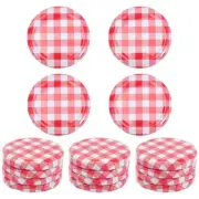 40Pcs Jam Jar Lids, Twist off Iron Caps, Mason Jar Lids for Canning, Food Sto...