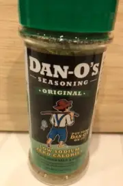 Dan-O's Original Seasoning All Natural Low Sodium No Sugar or MSG (3.5 oz)