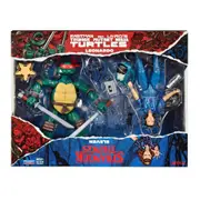 Teenage Ninja Turtles TMNT & Stranger Things Upside Down Remix Leonardo and Eleven Action Figure 2pk