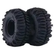 4Pcs 55x24mm 1.0 Rubber Tyre for 1/18 1/24 RC Crawler Car Axial Parts
