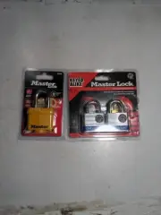 Master Lock Padlock Plastic-Ccoated Steel 315KAD & Keyed Alike 3T
