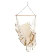 Hammock Swing Chair - Creamy White - 120KG Capacity