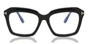 Tom Ford FT5847-B Blue-Light Block 001 Men's Glasses Black Size 54 - Private Health Rebate - Blue Light Block Available