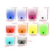 10PCS Strong Magnet Hair Clipper Cutting Guide Limit Comb Guards For WAHL F