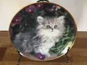 FRANKLIN MINT COLLECTOR PLATE { PURRFECTION }