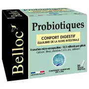 Belloc Microbiota - Digestive comfort and immune defenses 30 vegetable capsules