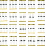 Create idea 200pcs Inductors Assorted Kit 1 uH - 4.7 mH 1/2 W in-line Inductor Color Ring Inductance Assortment 10x20 for Electrical Circuits Appliances