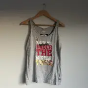 Paul Frank Women's Christmas 'Under the MistleToe' Tank Top Size 10 Brand New