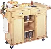 Home Styles 5099-95 Napa Kitchen Center Natural Finish