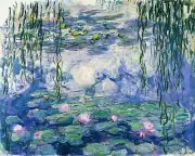 Water Lilies By Claude Monet Artwork Painting Paint By Numbers Kit DIY Draw Art