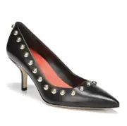 Diane Von Furstenberg Meina Pointy Toe Pump Studded 2 3/4in heels 9.5 NIB $298