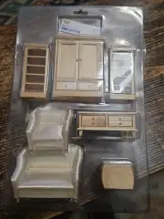 New In Box! Small Town Treasures Living Room | Loveseat, Chair, Bookshelf, Table