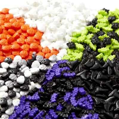 2 x Wilton Halloween Sprinkles 6.45oz Ghost Pumpkin Spider Skulls Cupcakes Cakes