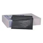 Heritage Repro 2-mil Can Liners, 60 Gal, Black, Box Of 100 Trash Bags