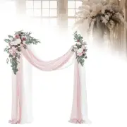 2x Wedding Arch Flowers Greenery Backdrop Decor Rustic Artificial Flowers