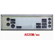 Shield I/O IO Backplate For ASRock A520M/ac Motherboard
