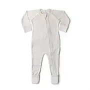 goumikids Goumi Grow With You Zippered Jumpsuit in Storm Gray at Nordstrom, Size 18-24M