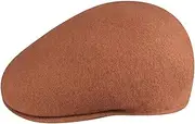 [Kangol] Flat Cap 504 Wool Mahogany, Brown