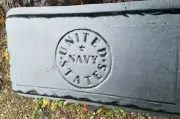 Navy bench top mold .150 abs plastic concrete casting mould 31" x 14" x 2.5"