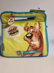 Thermos Scooby Doo Lunch Box Fully Insulated Lunchbox Bag Triangle Style