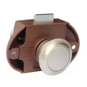 Push Button Catch Lock Drawer Cupboard Motorhome Caravan Cabinet Latch Knob