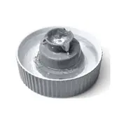 YES4PETS Grey Ceramic Electric Pet Water Fountain Dog Cat Water Feeder Bowl Dispenser