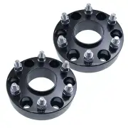 2x 1.5" Wheel Spacers Hubcentric 6x5.5 6x139.7 12x1.25 Studs Fits Nissan Trucks