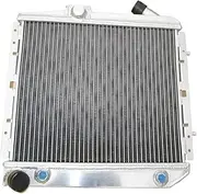 2 Row Aluminum Radiator,Compatible With Renault 5 Super 5 R5 9/11 GT 1985-1991 Turbo AT 1986 1987 1988 1989 1990